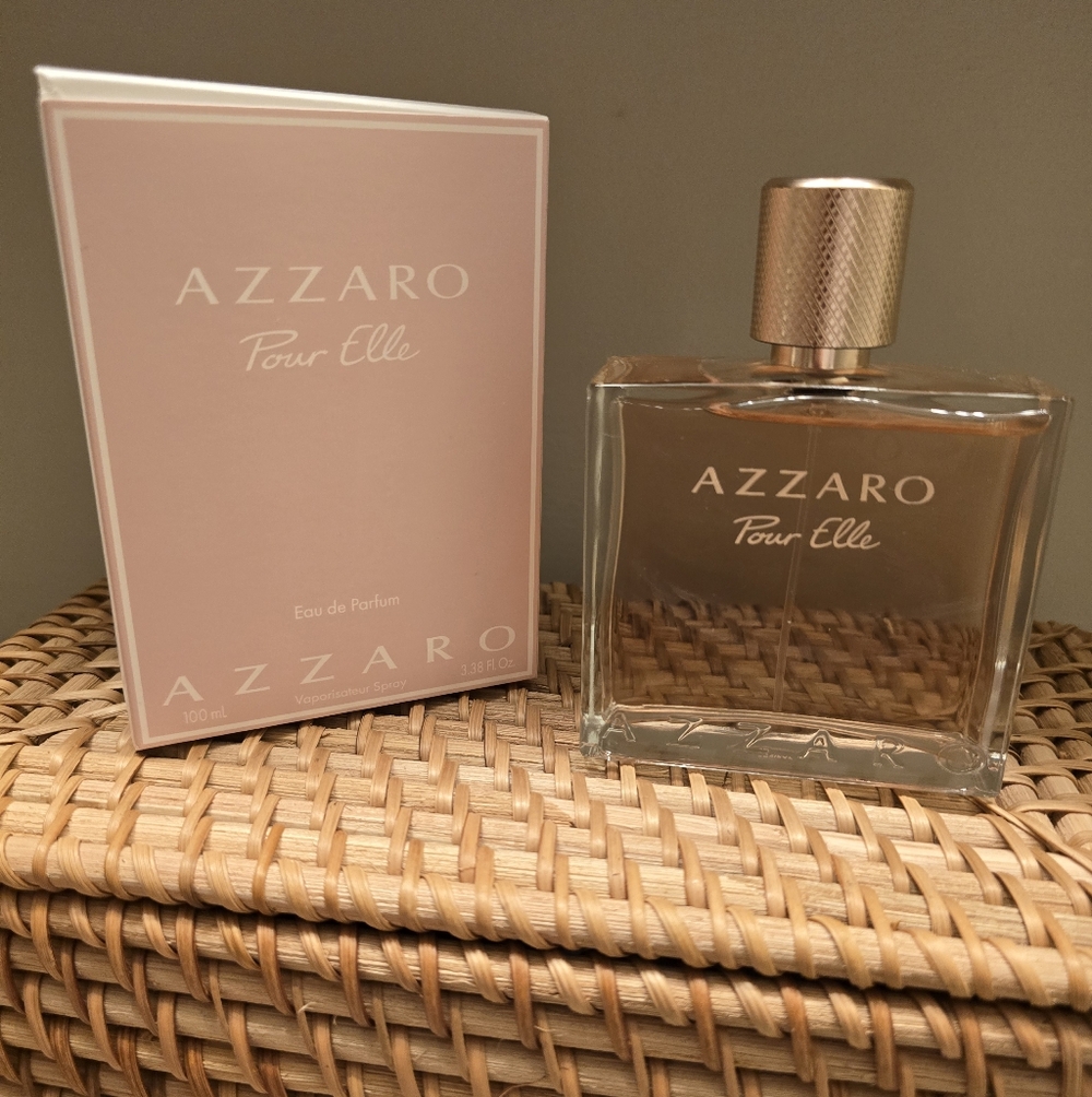 Azzaro Pour Elle Eau de Parfum - Pale Pink Bottle & Box